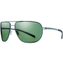 Prada Wraparound Rimless Shield Sunglasses